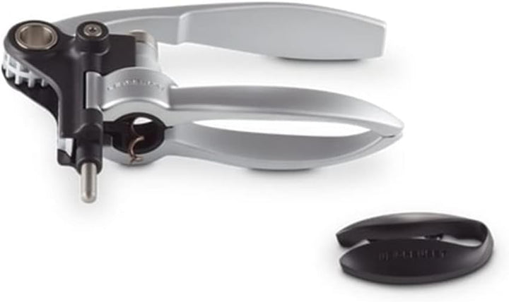 Le Creuset, Professioneller Korkenzieher, Entfernung von Weinkorken, Silber (Metal), LM250 Lm250 Sil