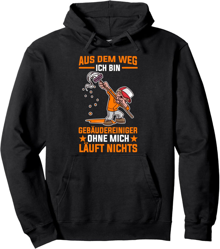 Reinigungskraft Onkel Gebäudereiniger Pullover Hoodie