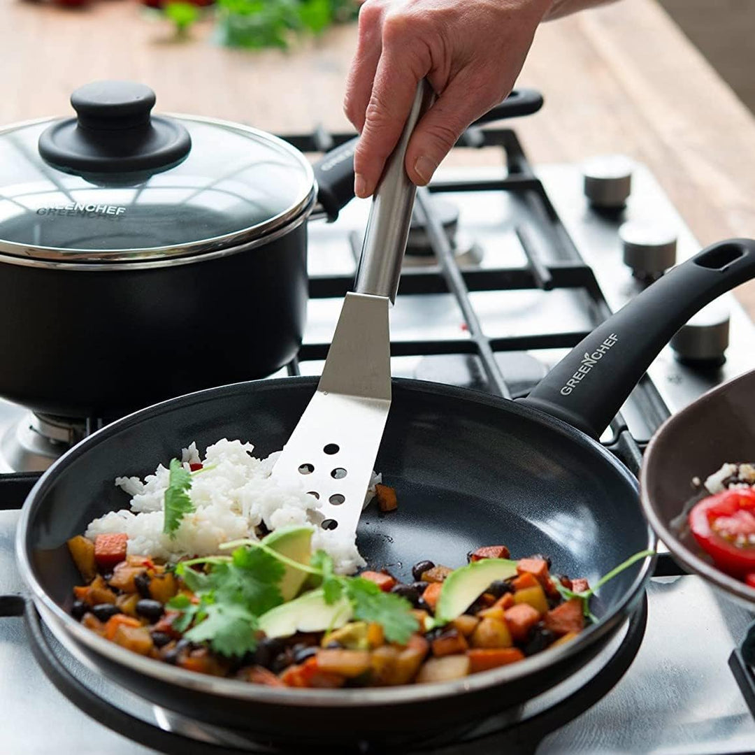 GreenChef Diamond Soft Grip Bratpfanne mit Antihaftbeschichtung, 30cm, PFAS-frei, Induktion, spülmas