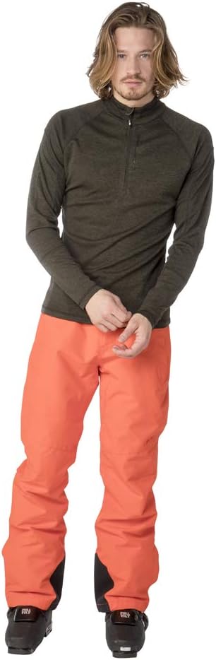 Protest Herren Louisiana 1/4 Fleece S Dunkelgrün, S Dunkelgrün