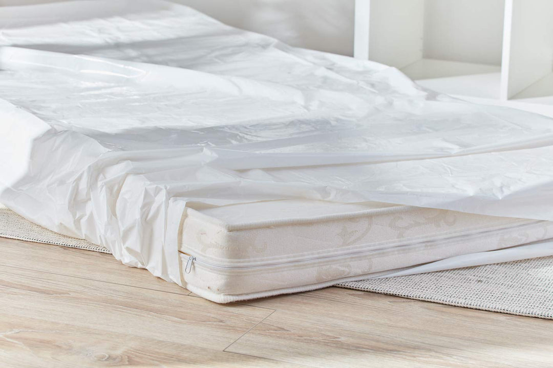 BB-Verpackungen 1 x Matratzenhülle 130 x 235 mm (reissfest, als Schoner zum Schutz vor Feuchtigkeit,