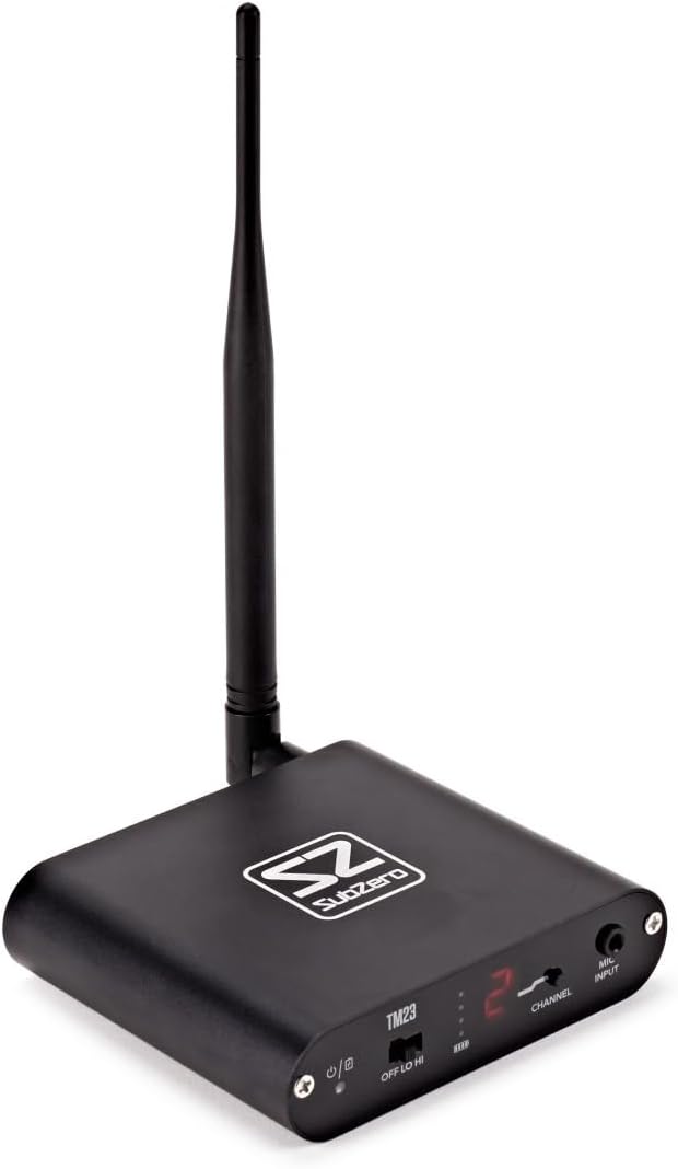 SubZero UHF 3-Kanal Silent Disco-Sender