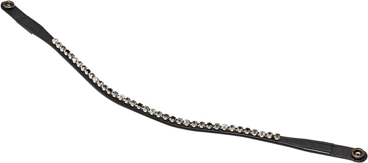 PresTeq Faysport Shinebright Brow Band Black Black Cob, Black Black Cob