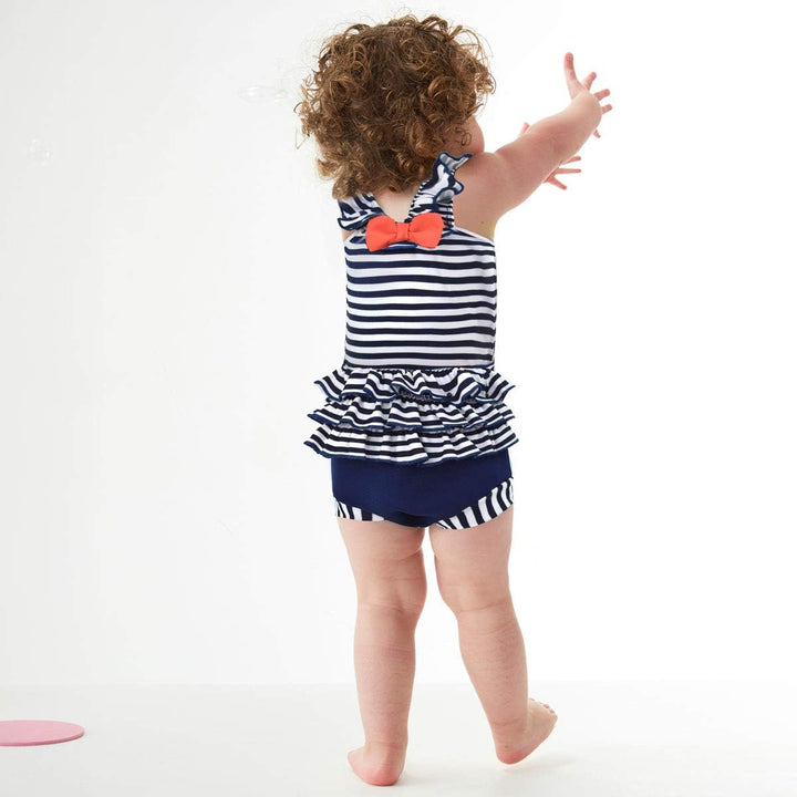 Splash About Happy Nappy-Anzug 0-3 Monate Nautical, 0-3 Monate Nautical