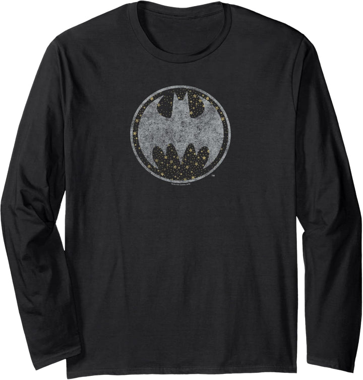 Batman Starry Night Shield Langarmshirt