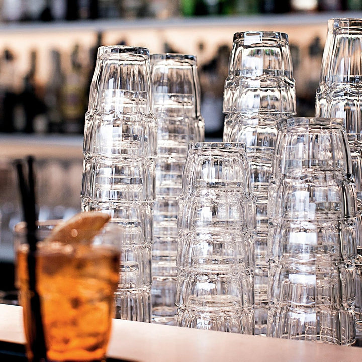 Bormioli Rocco Fido 516170BN6321990 Rock Bar Getränkebecher, Glas, mehrfarbig