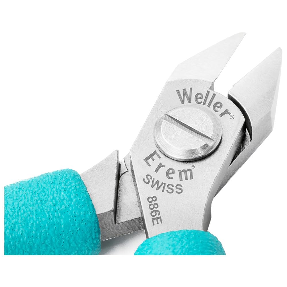 Weller Erem 886E Präzisions-Seitenschneider mit Hochpräzisen Schraubsystem für Leichtes Betätigen Oh
