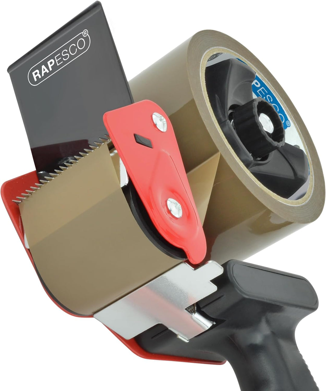 Rapesco 1581 Germ-Savvy Antibakteriell 960 Klebeband-Handabroller mit 5 Braune Packbänder Spender +