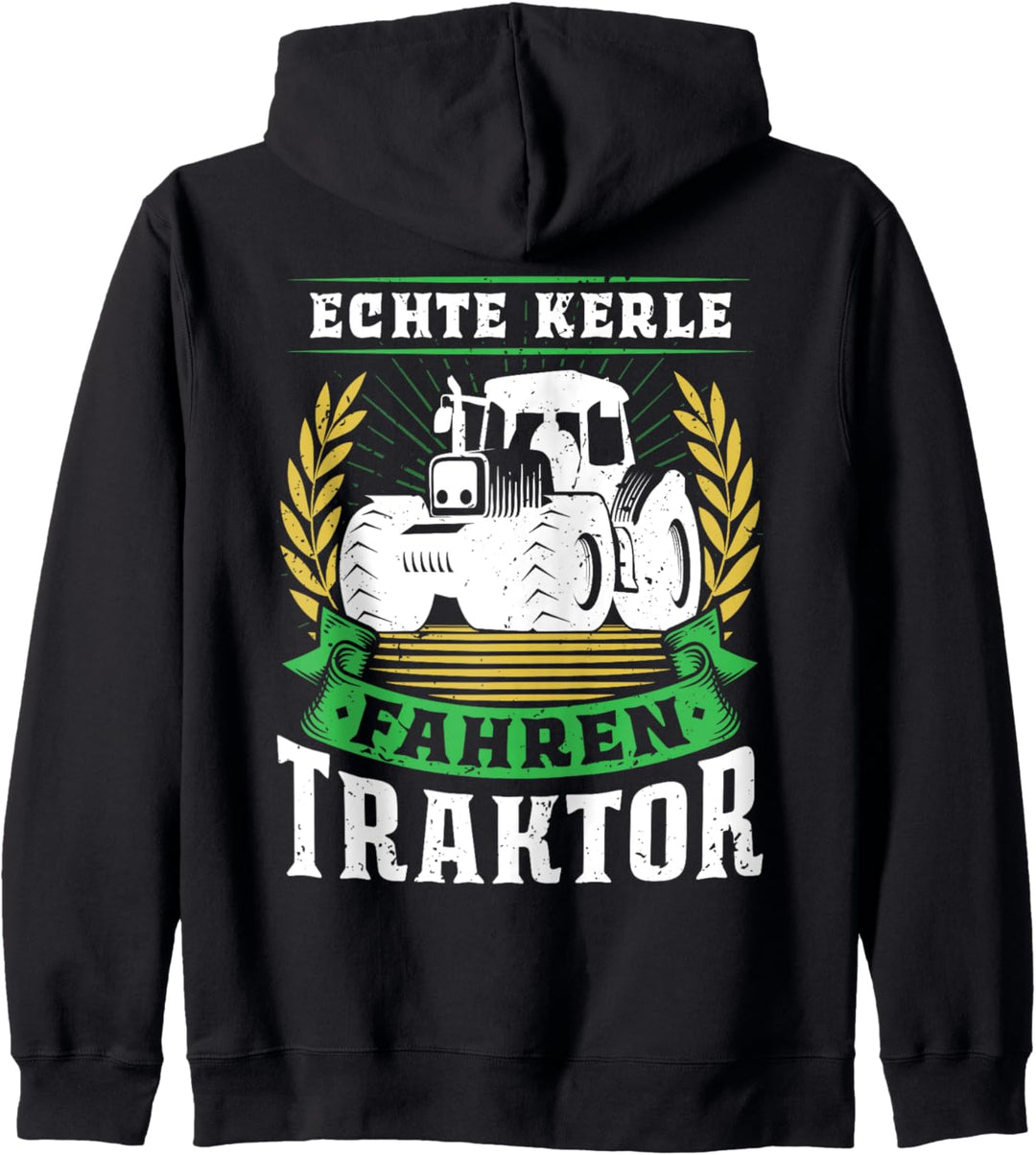 Echte Kerle fahren Traktor - Landwirt Bauer Traktorist Fun Kapuzenjacke