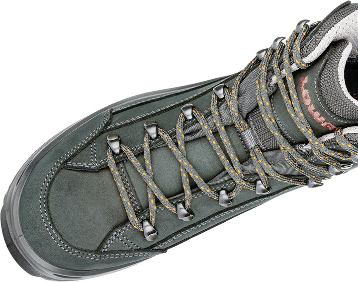 LOWA Renegade GTX MID Unisex Wanderstiefel Outdoor Goretex 36.5 EU Anthrazit Mandarine, 36.5 EU Anth