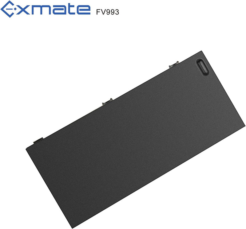 Exmate 6600mAh 73.26Wh FV993 FJJ4W R7PND X57F1 T3NT1 Laptop-Akku für Dell Precision M4600 M4700 M480