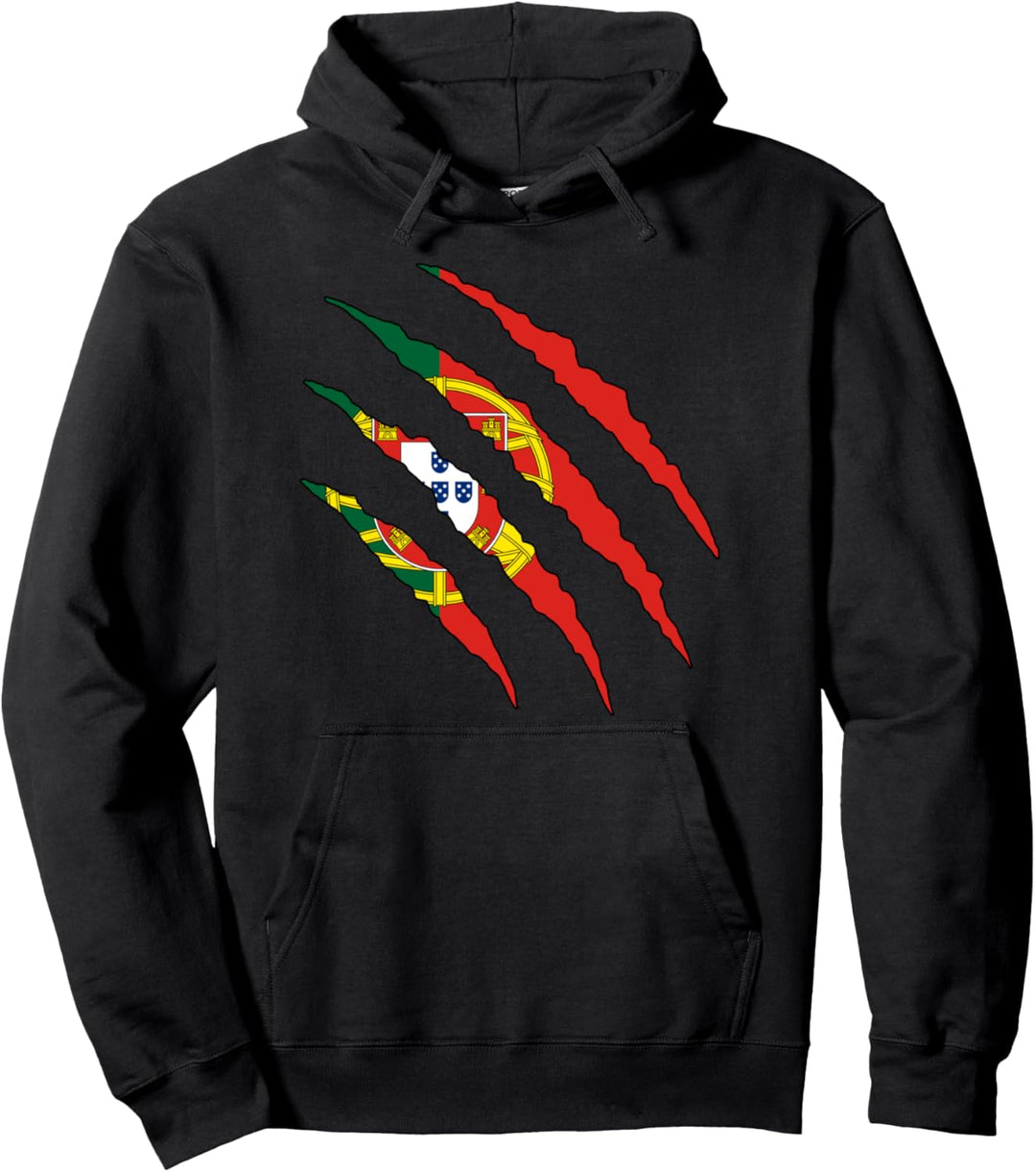 Portugiesische Flagge Portugal Pullover Hoodie