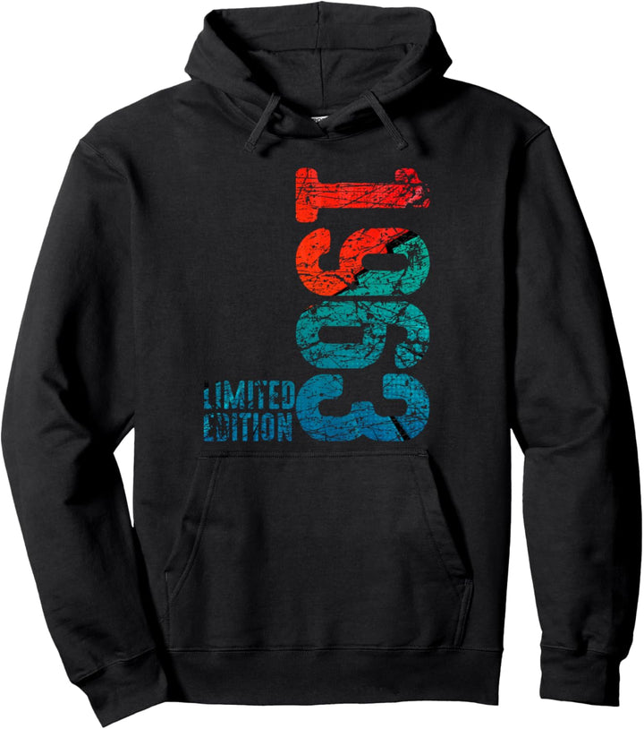 61. Geburtstag Mann Frau 61 Jahre 1963 Deko Lustig Geschenk Pullover Hoodie