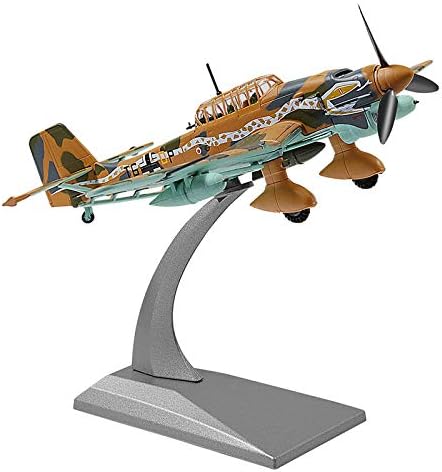 LESES 1:72 Deutschland Junkers Ju 87 Fighter Attack Plane Metal Fighter Militärmodell Diecast Plane