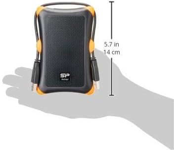 Silicon Power Amor A30 Anti-Shock 1 TB externe Anti-Shock Festplatte (6,4cm, 2,5") 1 TB Stossfest, 1
