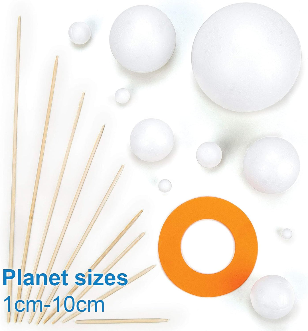 Baker Ross EV8302 Dein eigenes Sonnensystem - Set zum selber Bauen für Kinder für den Astronomie-Unt