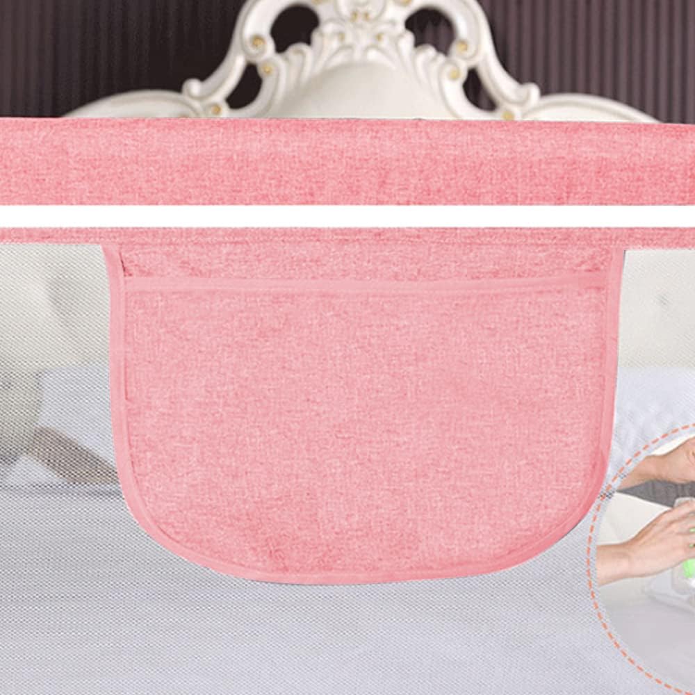 OHMG Bettgeländer,Sicherheitsgitter für Kinder,Sicherheitsgitter für Bett,höhenverstellbar,tragbar,B