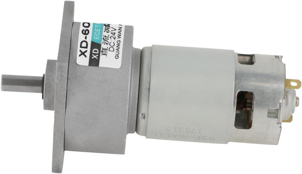 DC12V / 24V 35W Mini-DC-Getriebemotor Metall Geschwindigkeit einstellbar grossen Drehmoment Motor CW