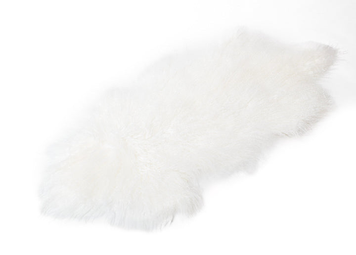 Reissner Lammfelle Naturform Tibetlammfell TP2 100x55cm Farbe weiss-weiss JAY02 Jay02 Weiss-weiss, J