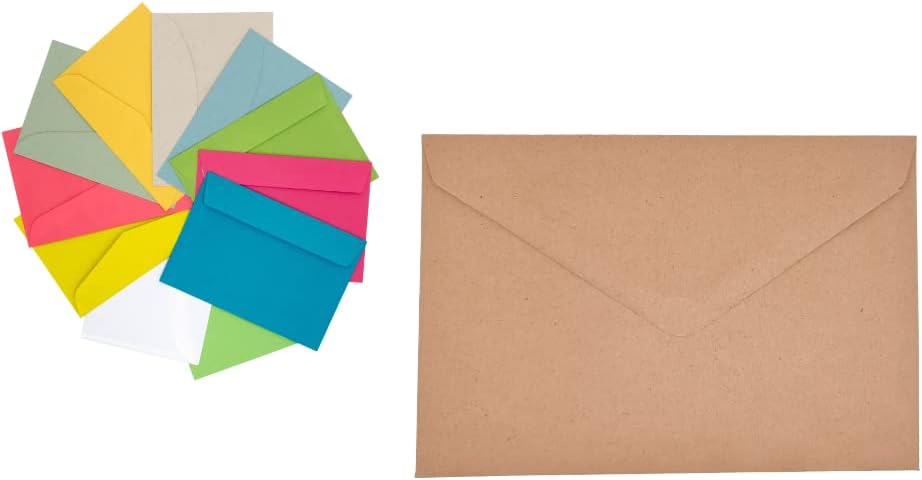 500x Briefumschlag Haselnuss DIN C6 Recycling Fensterlos