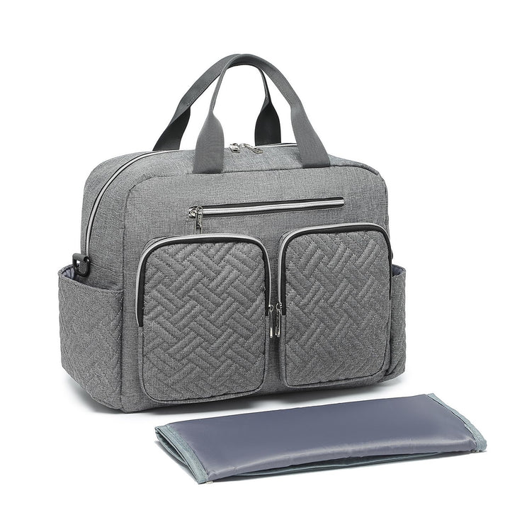 KONO Baby-Wickeltasche, stilvoll, für Mama und Papa, wandelbare Reisetasche mit isolierten Taschen G