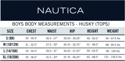 Nautica Boys' Little Boys' Uniform Short Sleeve Pique Polo, Hunter, Medium/5