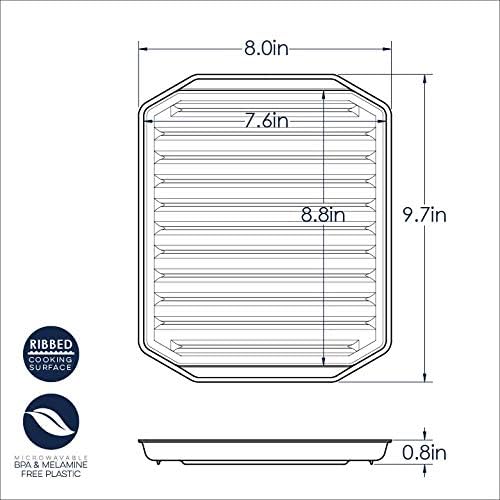 Nordic Ware Mikrowellen-Speckregal, kompakt Kompaktes