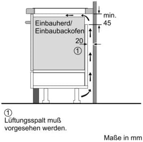Neff T58BD20N0 Induktionskochfeld N70 / 80cm / FlexInduction / TouchControl / Glaskeramik / Edelstah