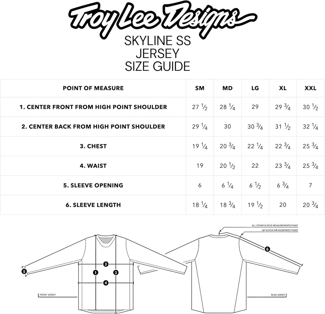 Troy Lee Designs MTB Trikot Unisex - Erwachsene (1er Pack) L Grau, L Grau