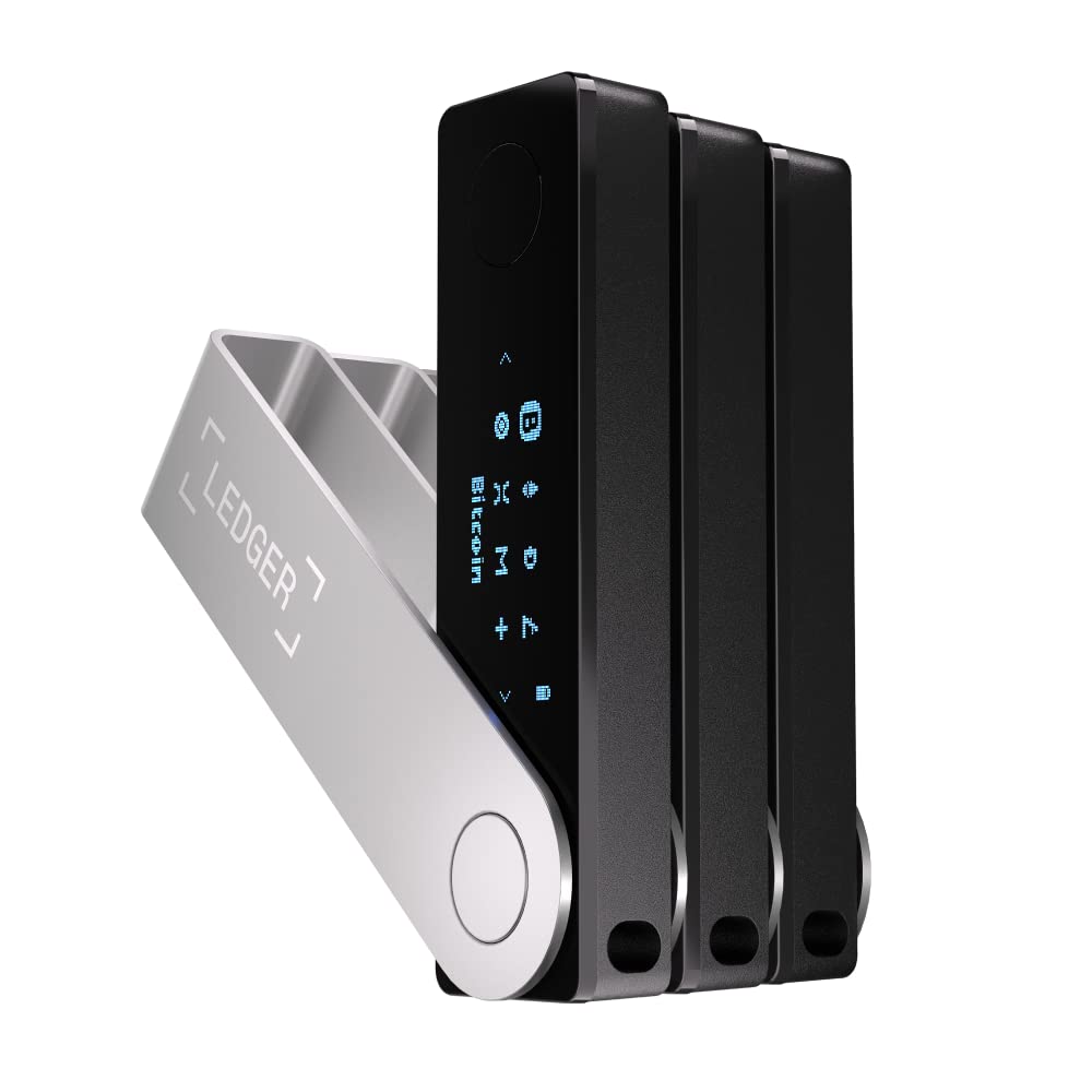 Ledger Familienpaket X: 3 Ledger Nano X Hardware-Wallets für Krypto