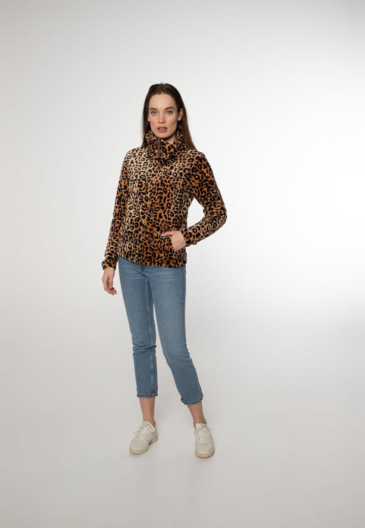 Protest Damen Oberteil Mit Durchgehendem Reissverschluss PRTPACO 40 Tortilla, 40 Tortilla