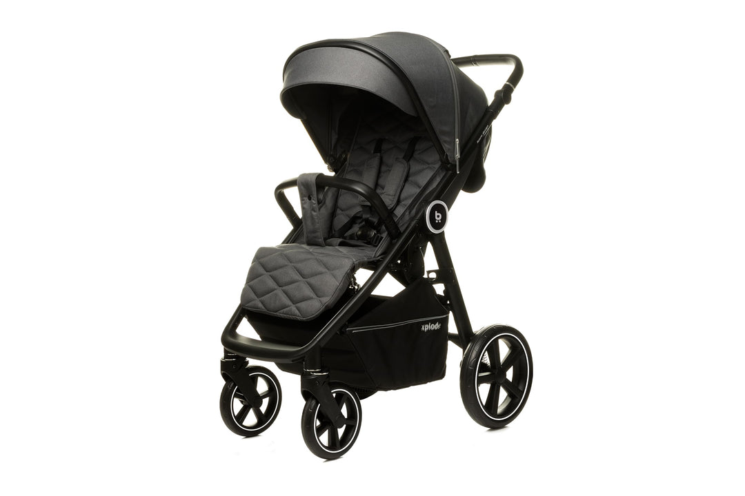 4Baby Premium Xplode Lite Teal Green Kinderwagen, grün, geeignet ab 6 Monate bis 4 Jahre, mit allem