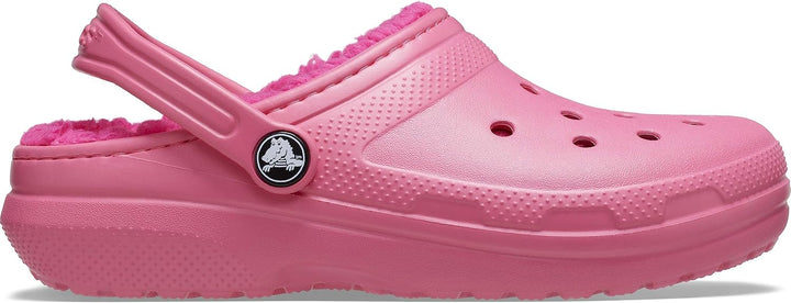 Crocs Unisex Kinder Classic Lined Clogs | Fuzzy SlippersHolzschuh 30 EU Hyper Pink, 30 EU Hyper Pink