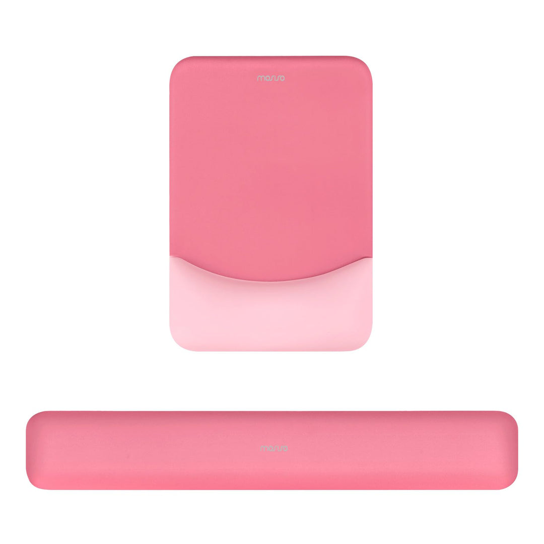 MOSISO Handballenauflage für Mauspad & Tastatur Set – Rechteckig Ergonomisches Mauspad & Handauflage