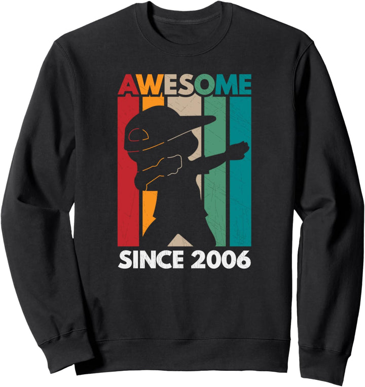 16 Geburtstag Junge Mädchen, Awesome since 2006, Teenager Sweatshirt