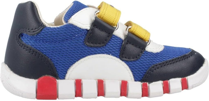 Geox Jungen B Iupidoo Boy First Walker Shoe 24 EU Royal Navy, 24 EU Royal Navy