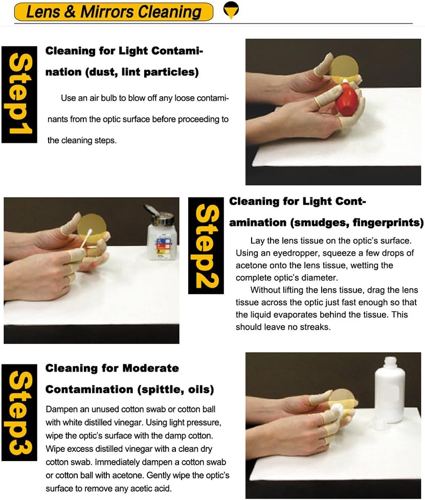 Cloudray Si Reflective Lens CO2 Laser Lens Si Reflektierende Linse Si Mirror Coated Gold Si Mirror C