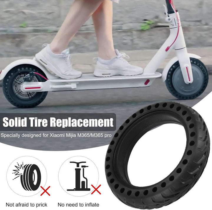 OUXI Xiaomi M365 Reifen, 8,5 Zoll Ersatzreifen Solid Reifen Mit 1 Montagewerkzeug Für Mijia Mi Xiaom