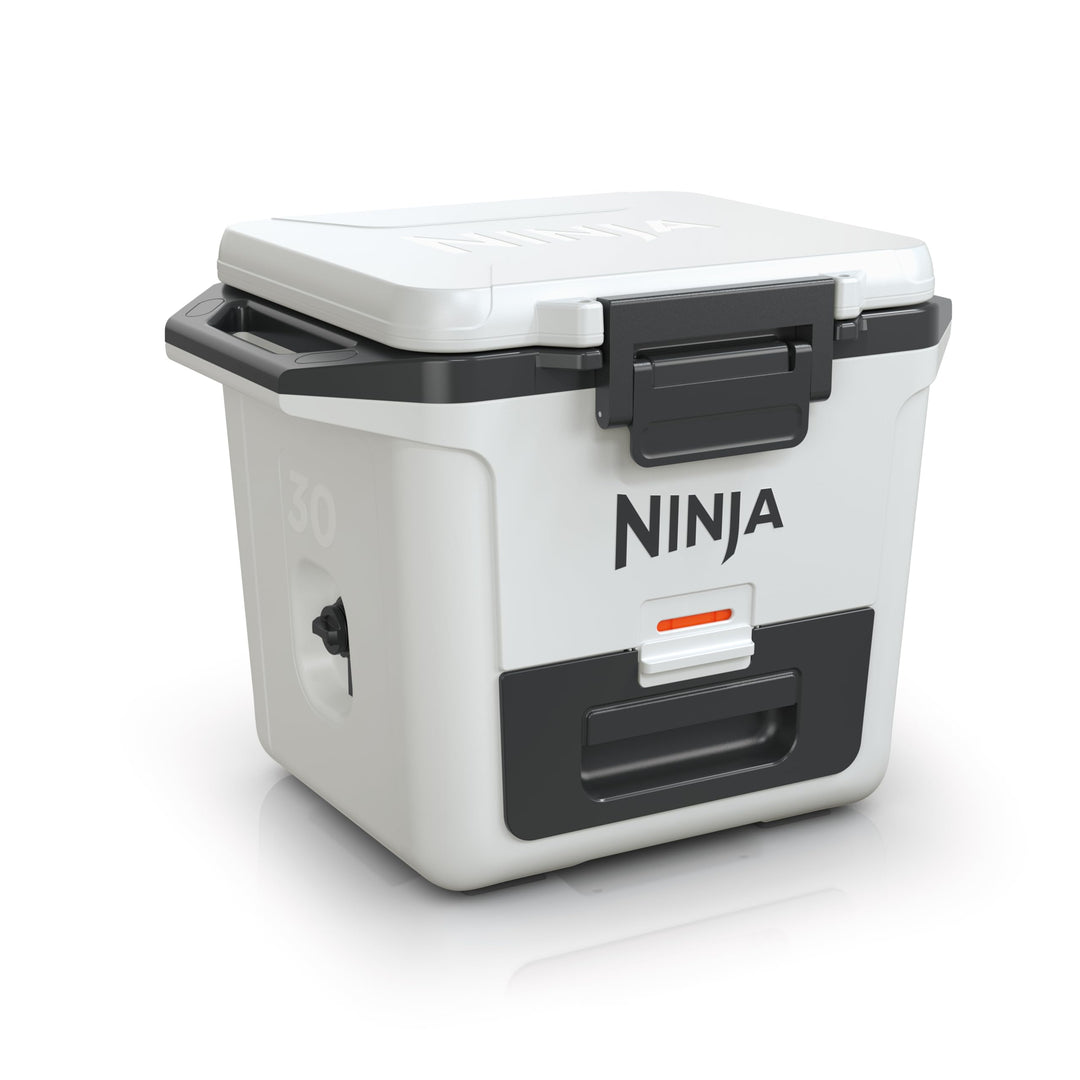 Ninja FrostVault Hard Cooler 28L, Premium isolierte Kühlbox, hält Eis bis zu 6 Tage, integrierte Tro