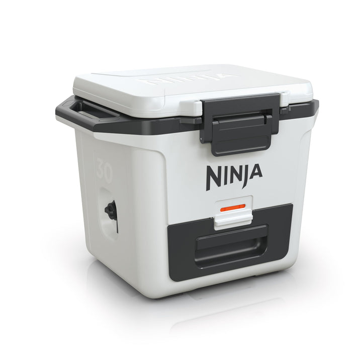 Ninja FrostVault Hard Cooler 28L, Premium isolierte Kühlbox, hält Eis bis zu 6 Tage, integrierte Tro