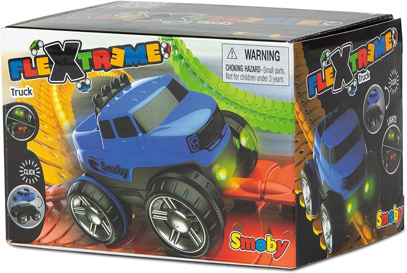 Smoby – FleXtreme SUV blau – zusätzliches Auto für Flextreme Starter-Set, Rennbahn für Autos, für Ki