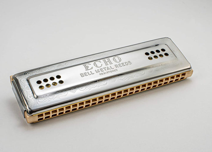 Hohner M569633 Echo Harp 96 C/G Mundharmonika Single, Single