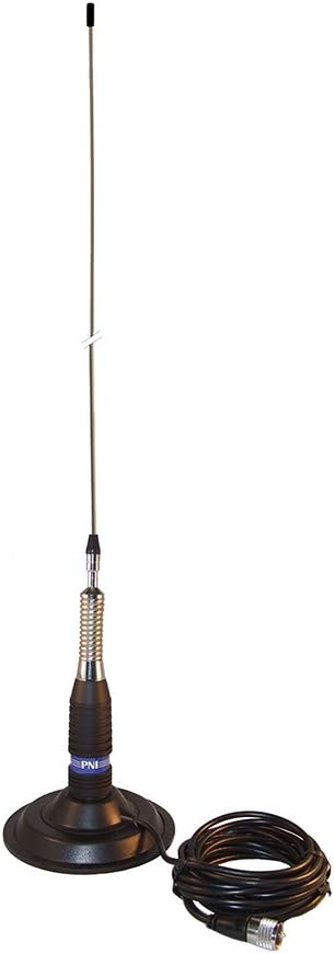 PNI ML160 Antenne "CB" mit Magnet enthalten, 155 cm Schwarz Single, Single