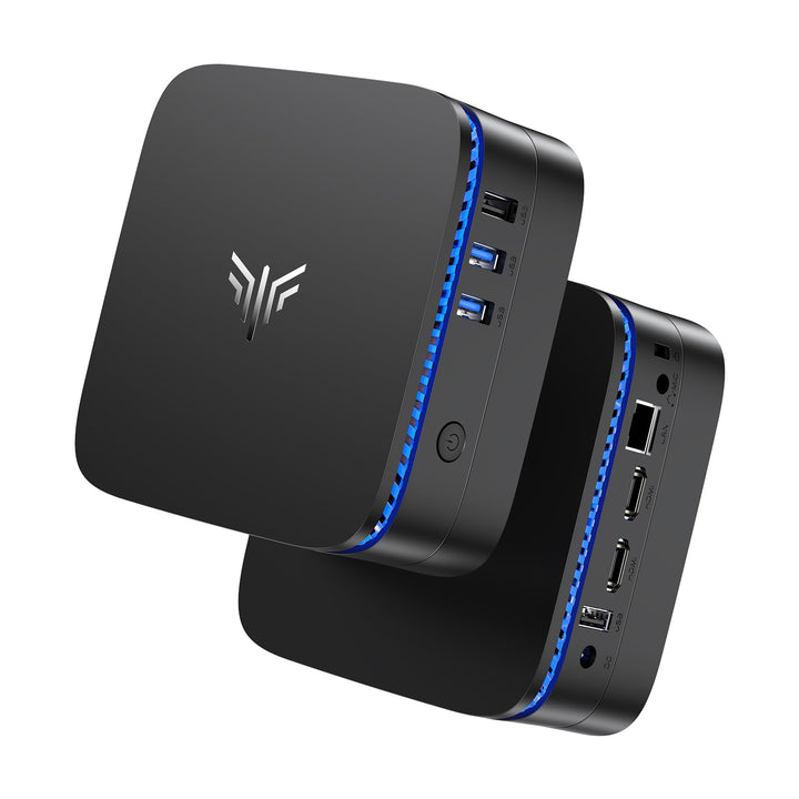 Mini PC 12th Gen Intel Alder Lake N100(bis zu 3,4GHz), 1024GB(1TB) NVME M.2 SSD, 16GB DDR4 Micro PC