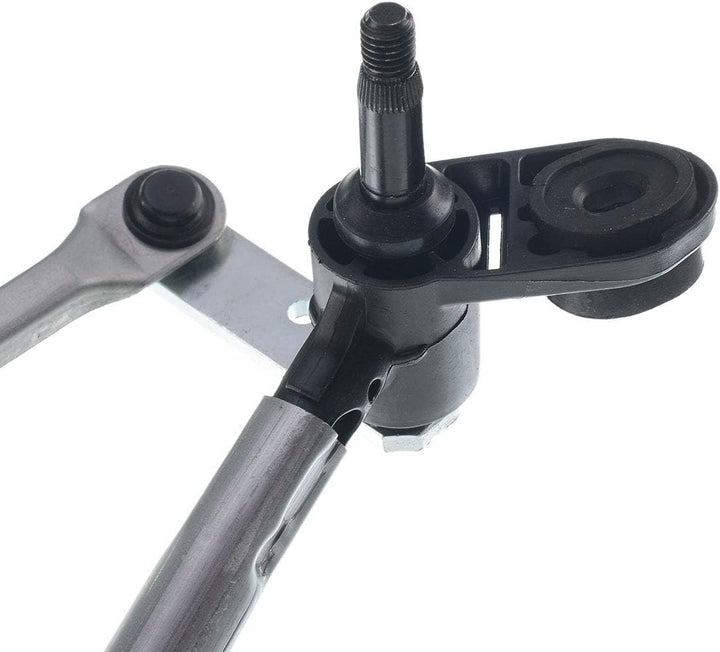 Frankberg 1x Scheibenwischer Wischergestänge ohne Motor Vorne Kompatibel mit Clio III BR0/1 CR0/1 Sc
