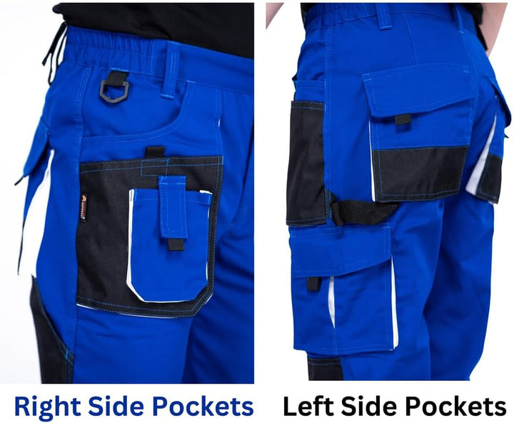 Mazalat Arbeitshosen männer mit Kniepolstertaschen, Grössen S-XXXL, Arbeithose Herren, Arbeitshose,