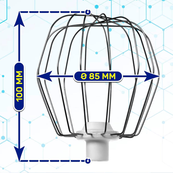 MONTERAL Schneebesen für die Küchenmaschine mit dem Originalcode BR67051257 67051257 für Braun Multi
