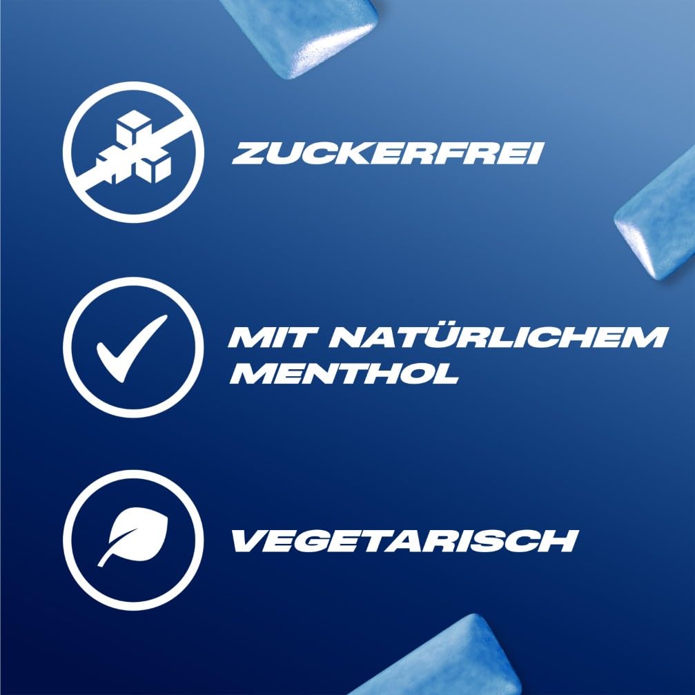 Airwaves Kaugummi Strong, Zuckerfrei, weiss, 6 Dosen (6 x 50 Dragees) ( Verpackung kann variieren) S