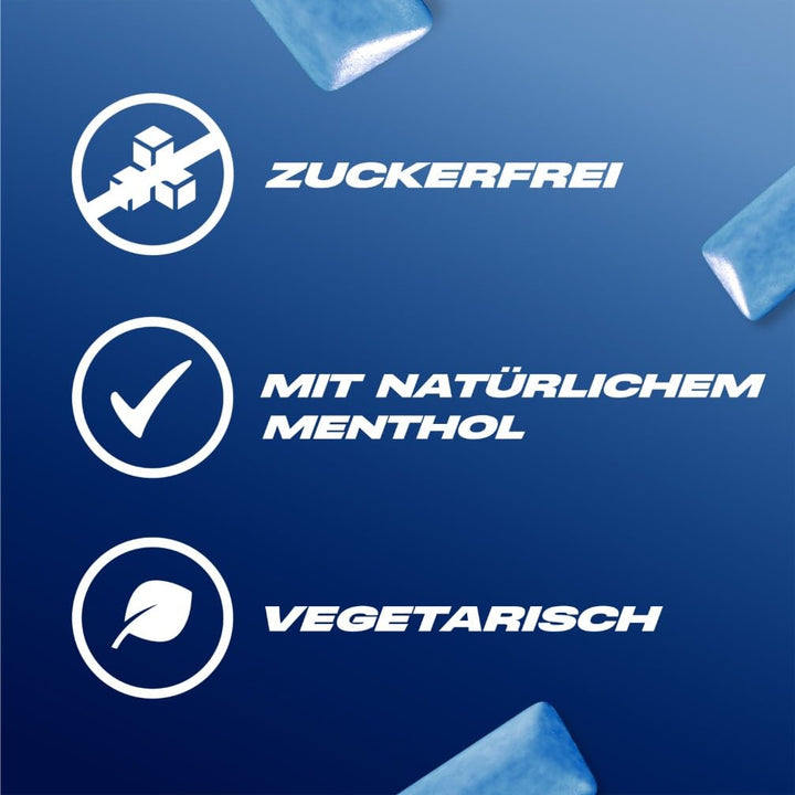 Airwaves Kaugummi Strong, Zuckerfrei, weiss, 6 Dosen (6 x 50 Dragees) ( Verpackung kann variieren) S