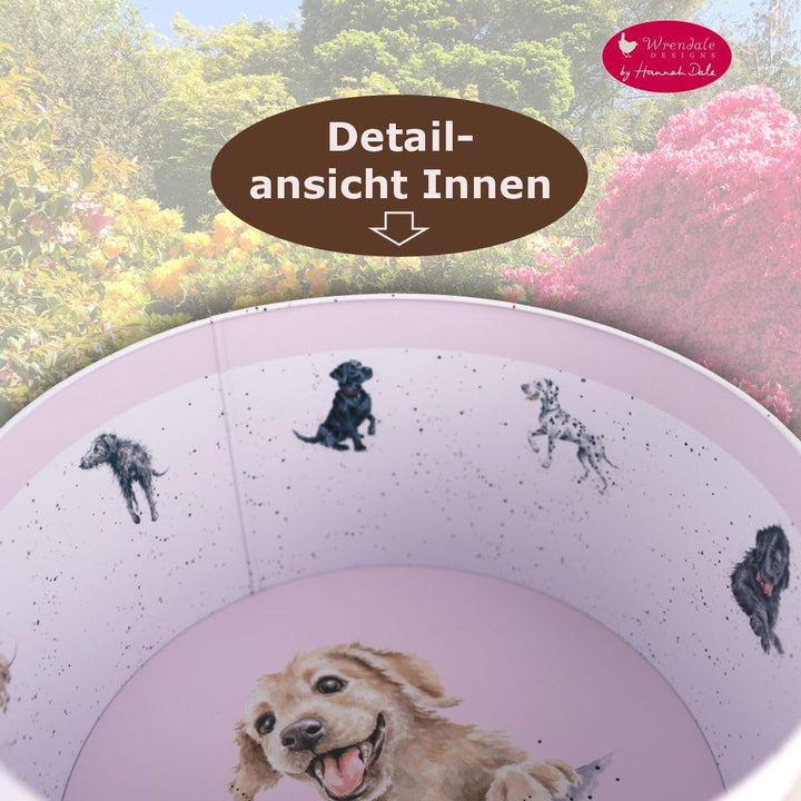 440s Wrendale Designs Keksdose Spaniel & Tulpen | WD-CTN005-XL